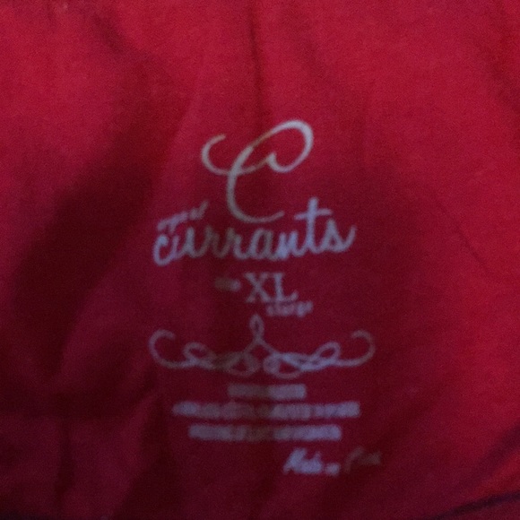 Red Layering Tank - Picture 3 of 3